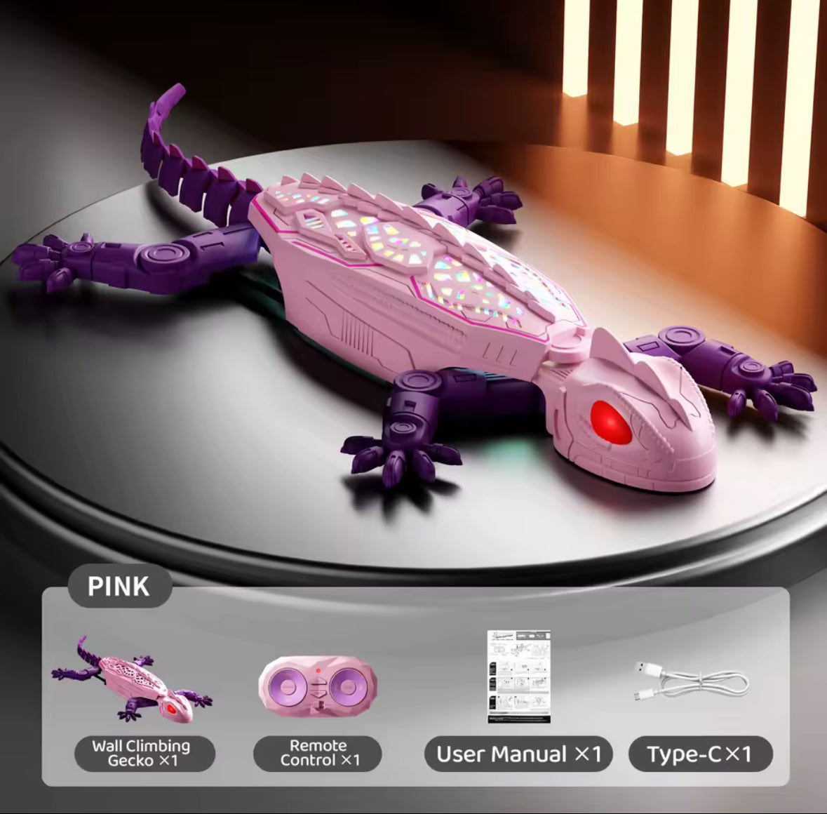 Skitter Rush Remote Control Wall Climbing Lizard Toy