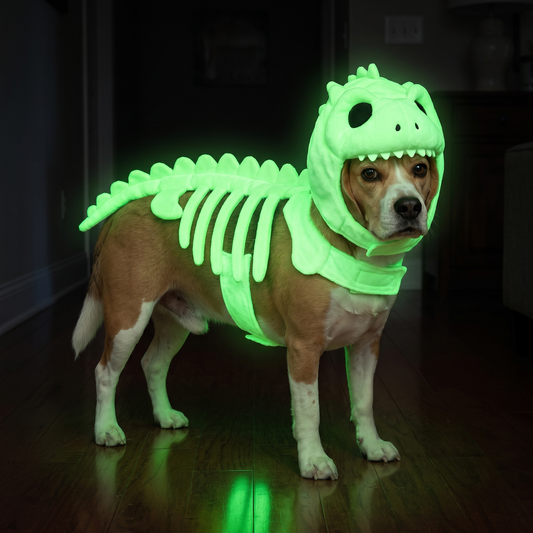 Dinosaur Skeleton Glow Costume